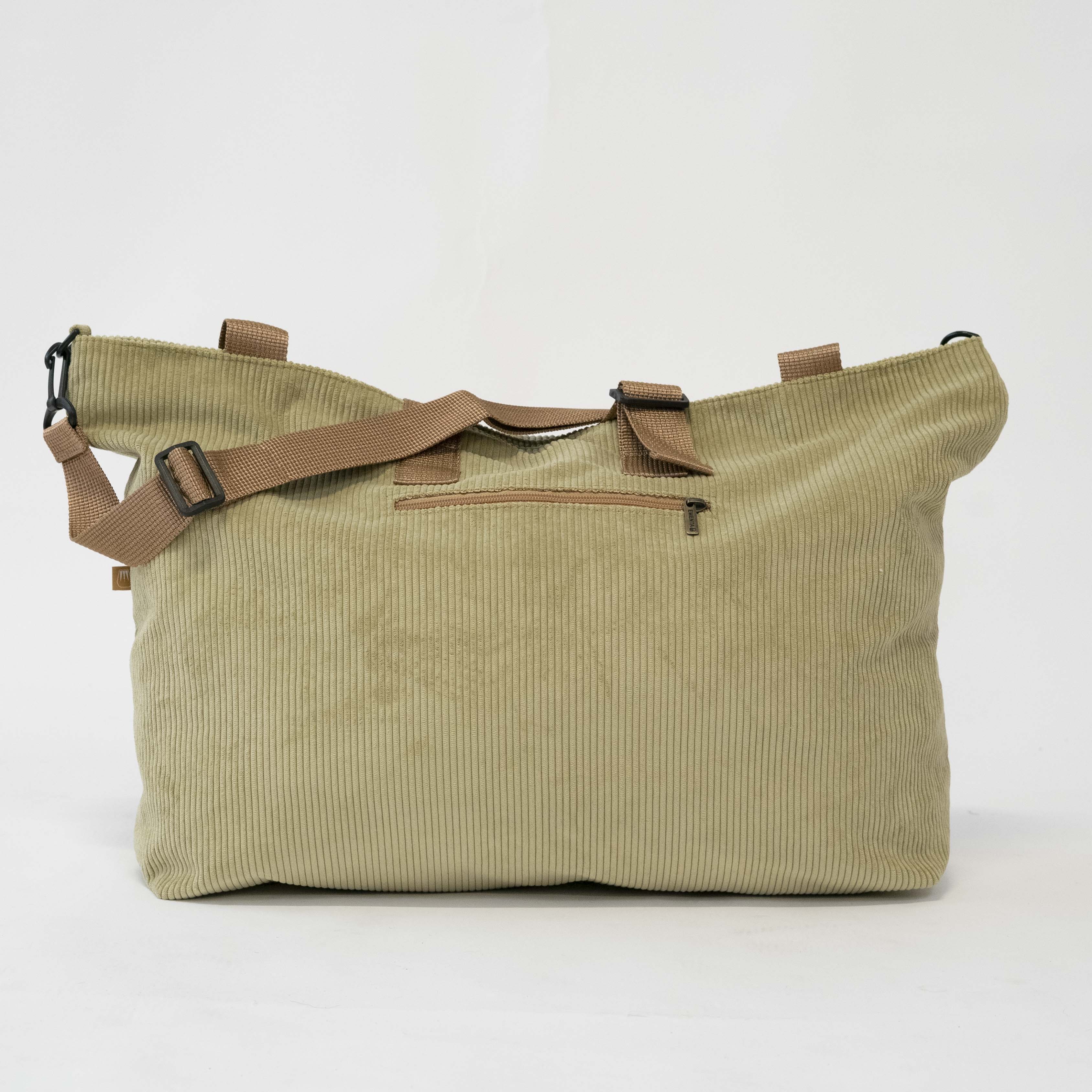 Navegante Breakfast Colors Corduroy Weekend Bag