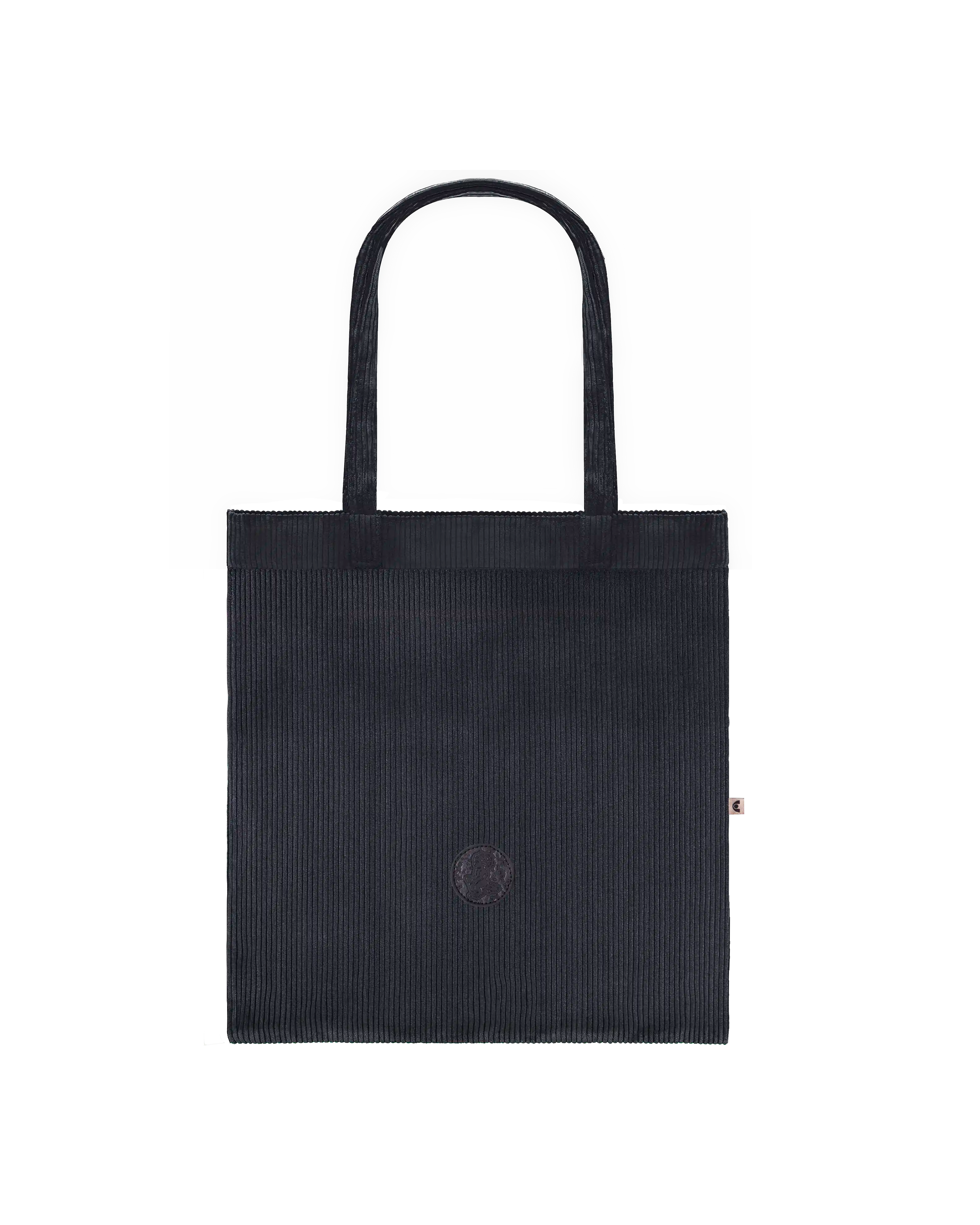 Patch Corduroy Tote Bag