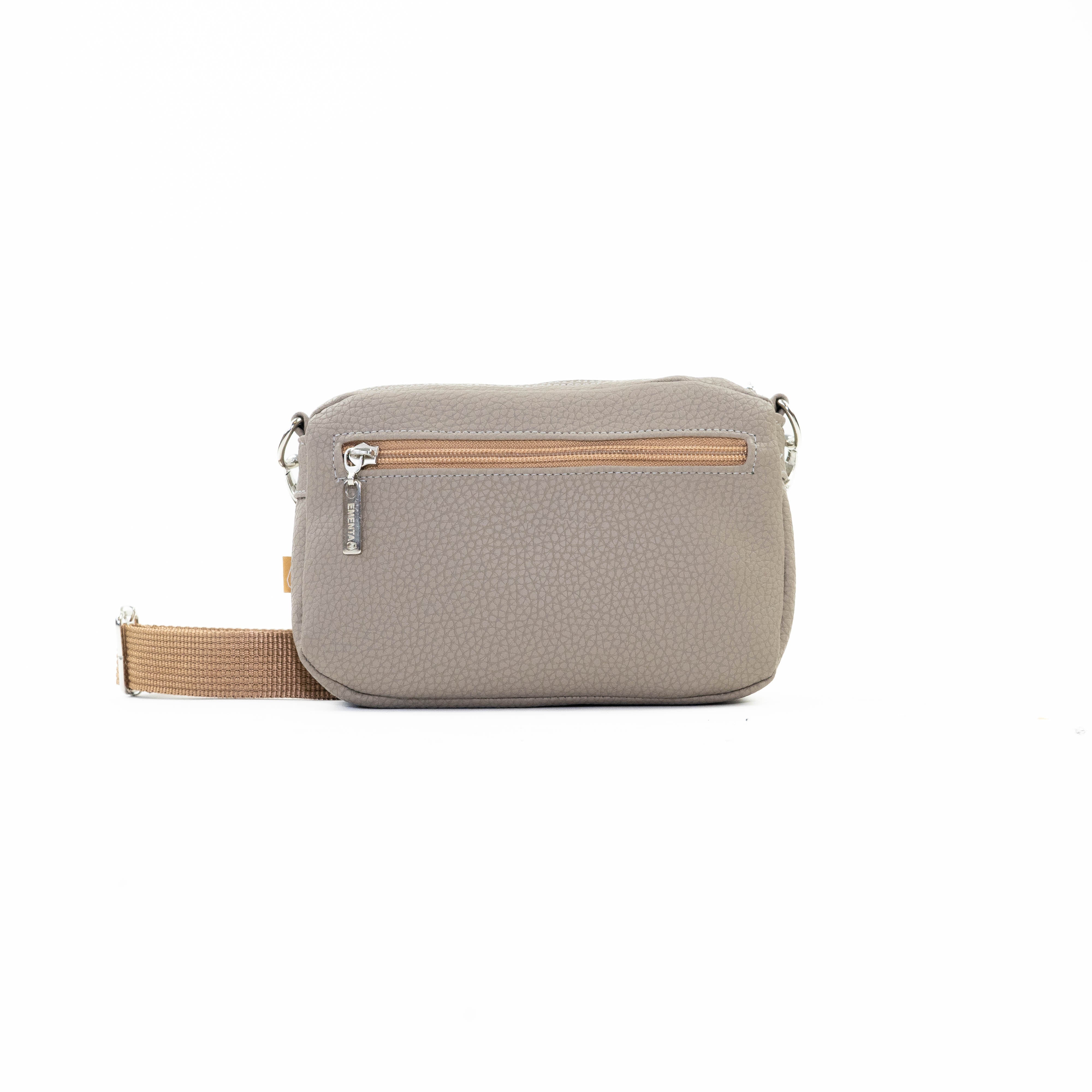 Fluffy Signature Napa Bag Taupe