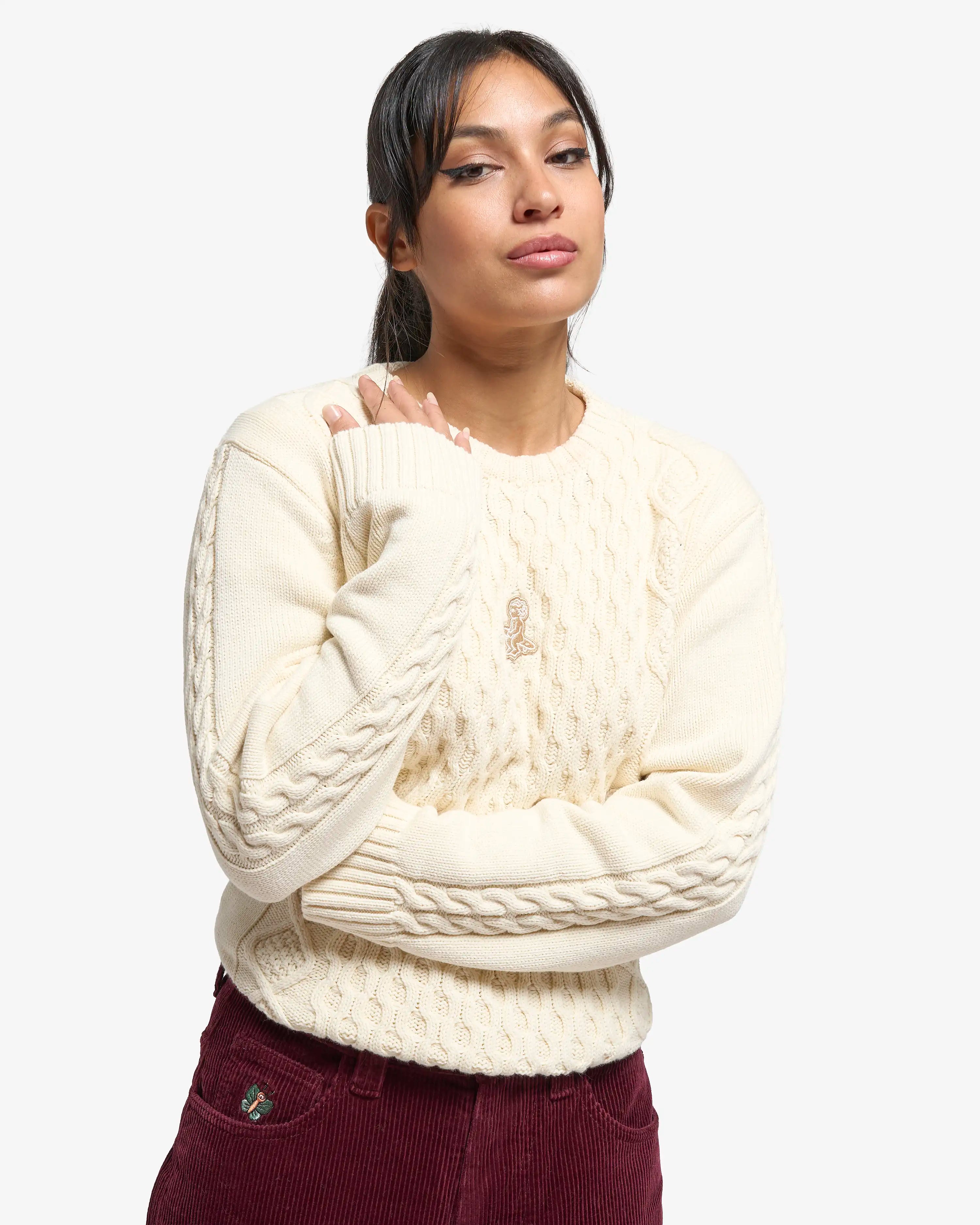 Ikon Patch Knit Crewneck