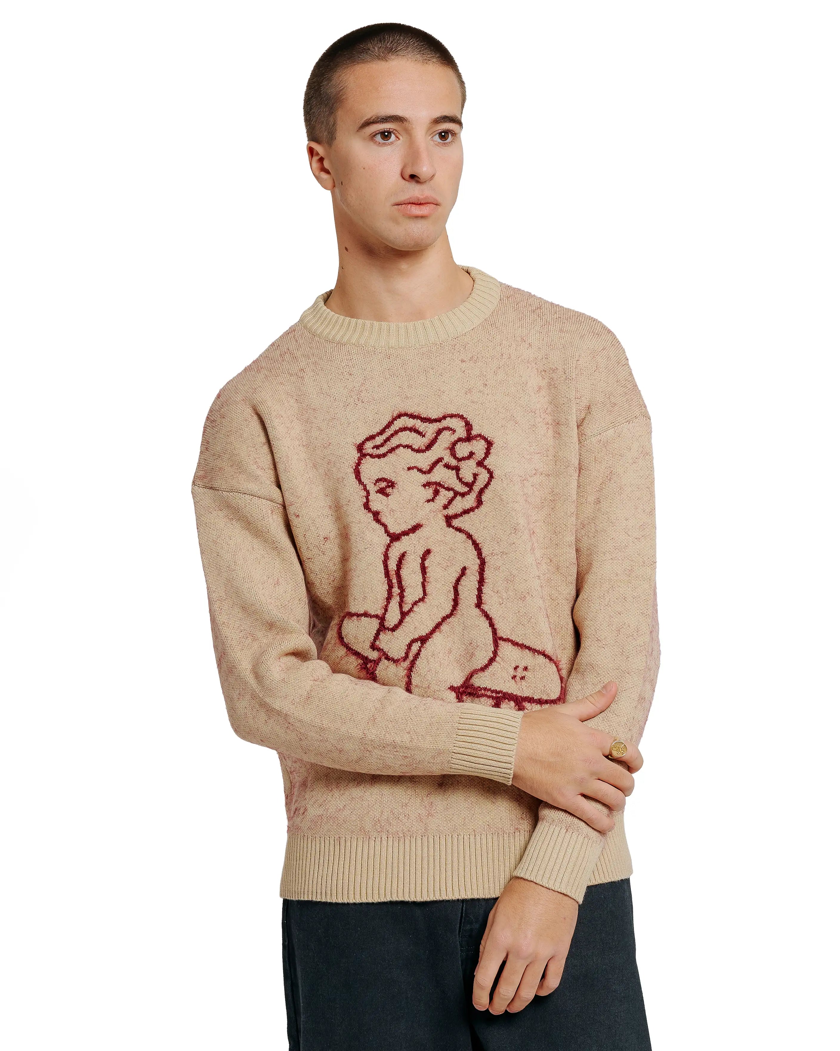 Ikon Fluffy Knit Crewneck