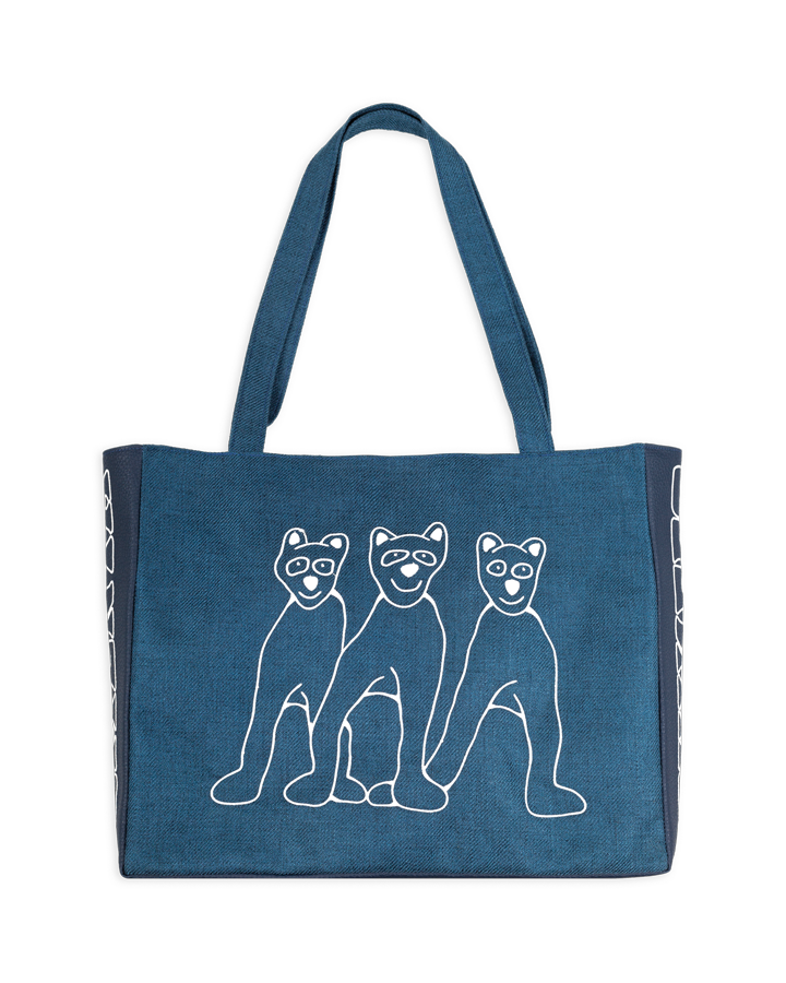 Satira Linen Large Tote Bag