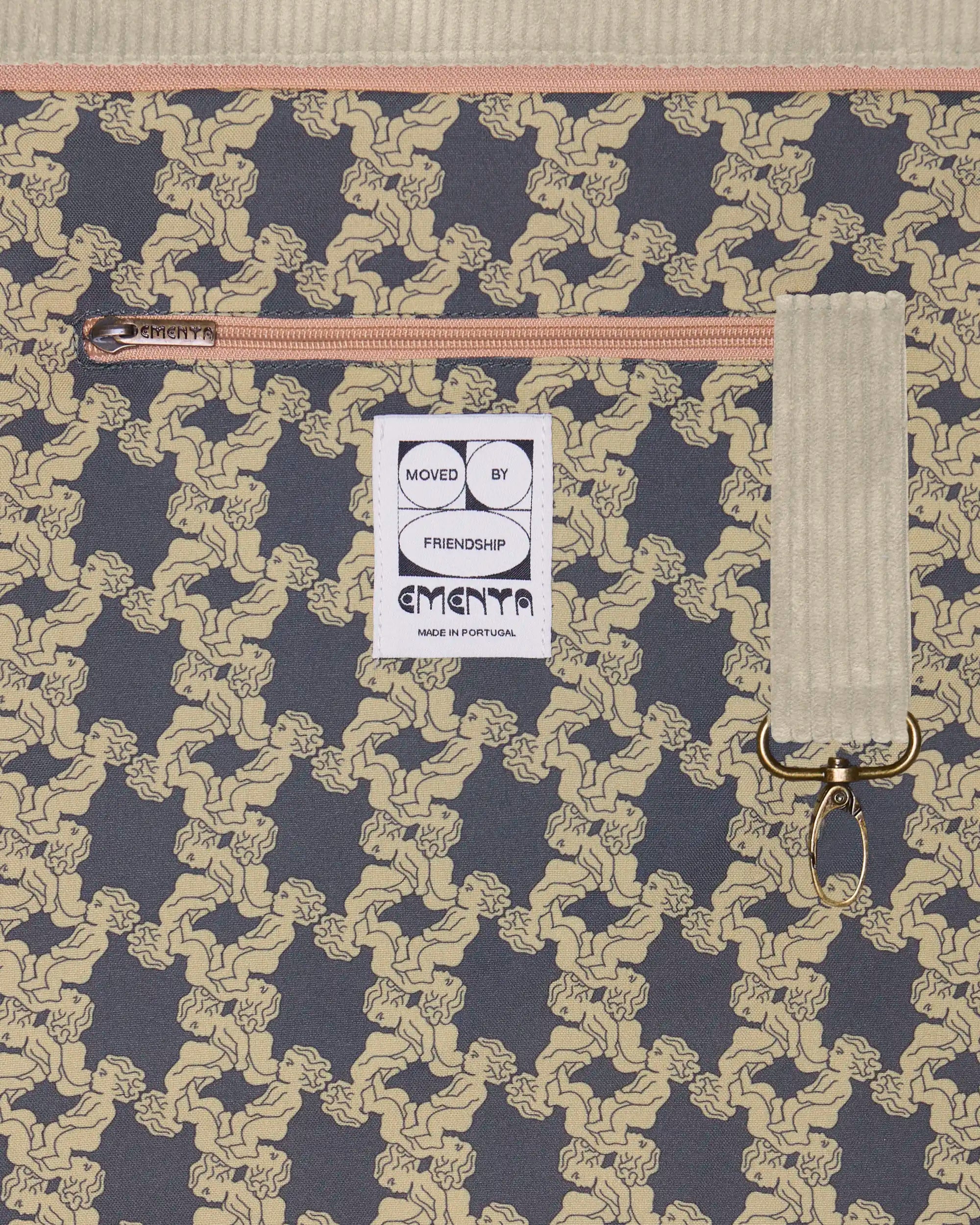 C'mon Patch Corduroy Tote Bag