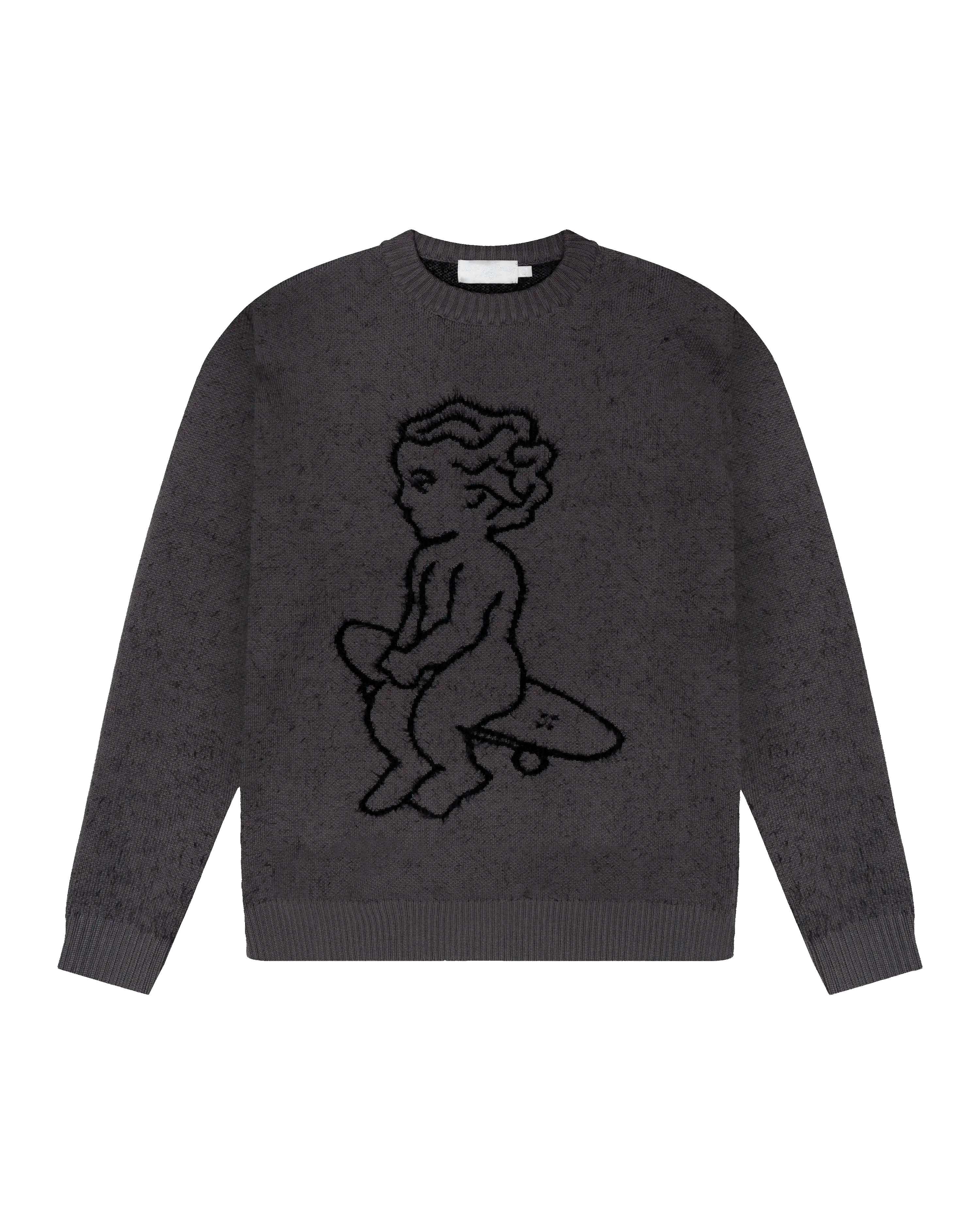 Ikon Fluffy Knit Crewneck