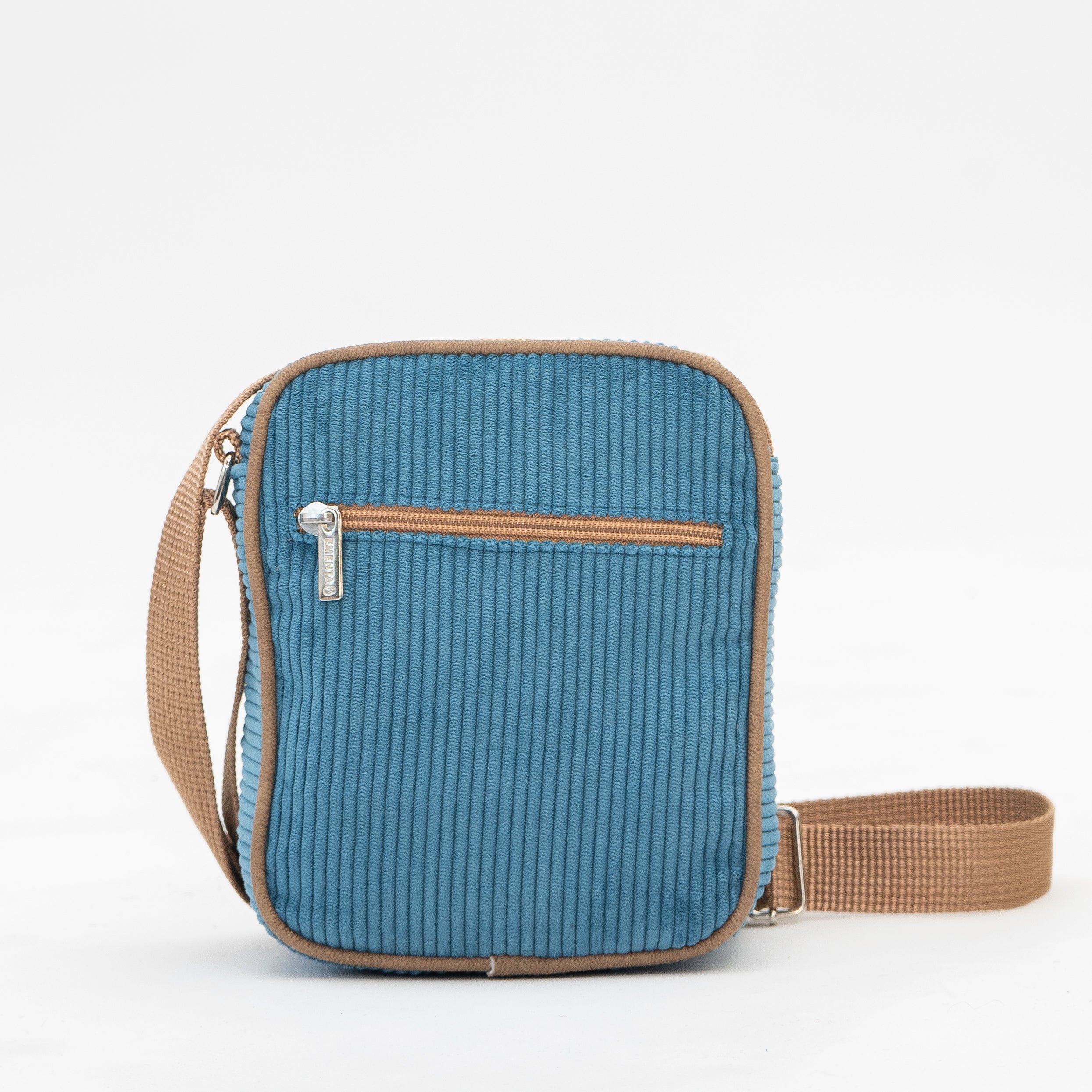Square Patch Corduroy Shoulder Bag