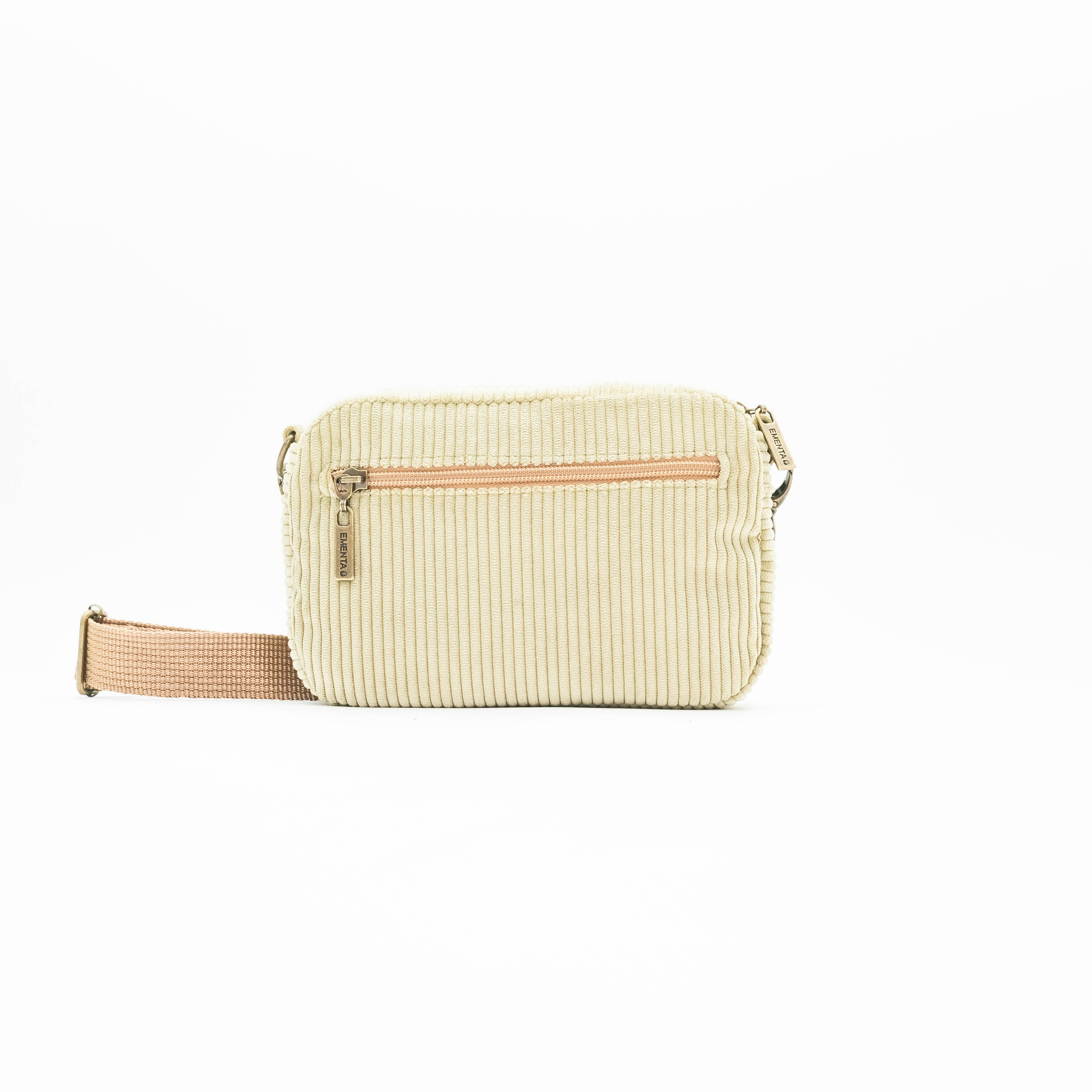 Fluffy Signature Corduroy Shoulder Bag