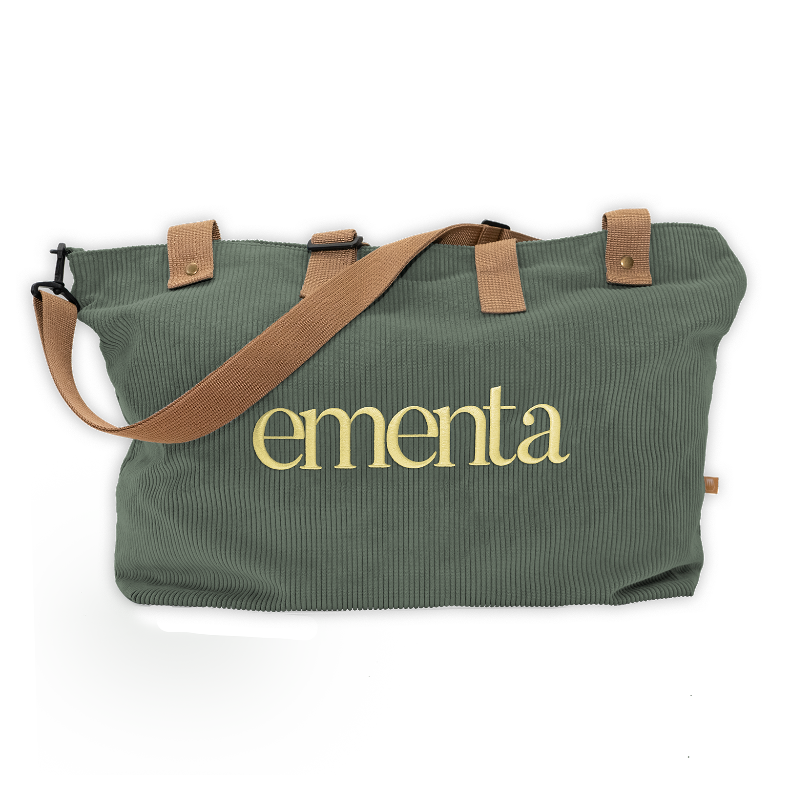 Navegante Breakfast Colors Corduroy Weekend Bag