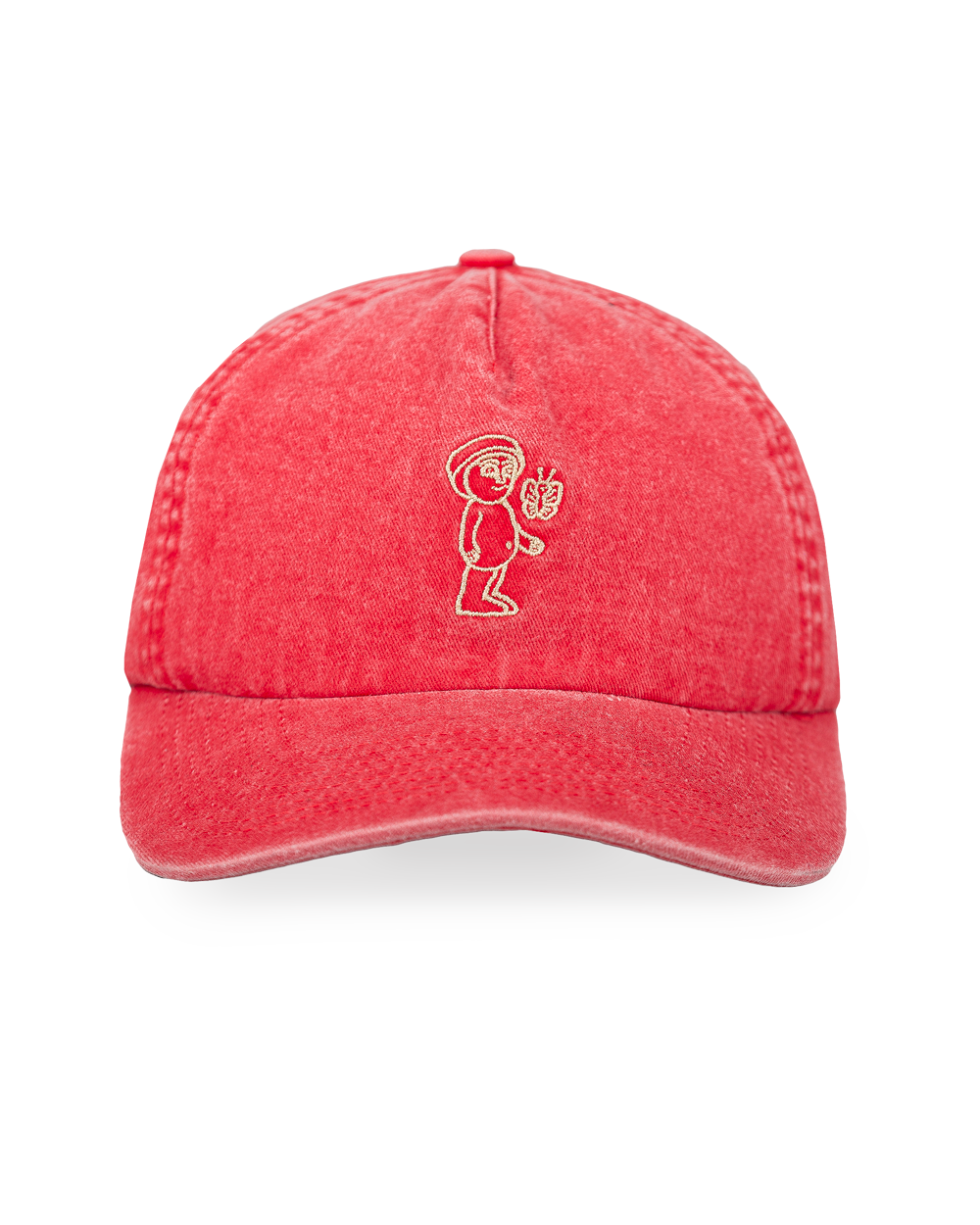 100% cotton twill
Six-panel construction
Curved brim
Embroidered Bebucho design on the front
Adjustable strap at the back
One size fits all